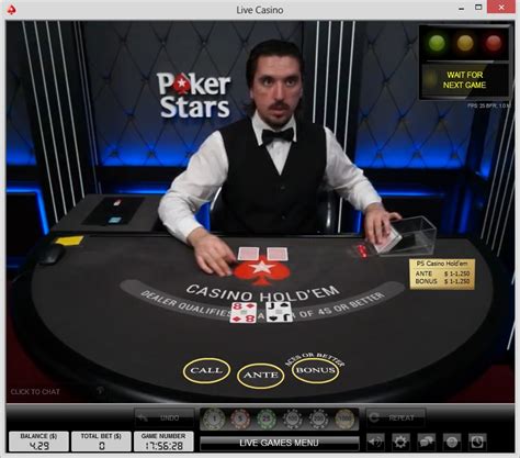 A pokerstars live casino