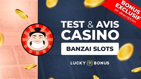 Banzaislots casino aplicação