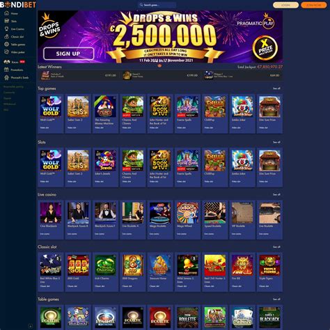 Bondibet casino online