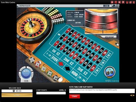 Eurobets casino online