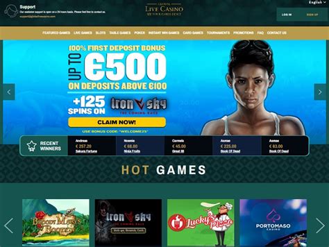 Global live casino Colombia