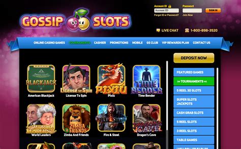 Gossip slots casino aplicação