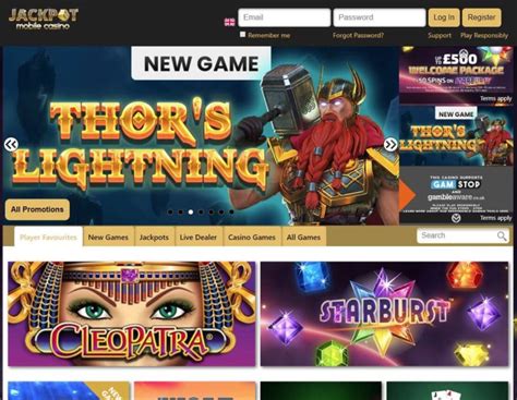 Jackpot mobile casino apostas