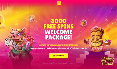 Mad rush casino online