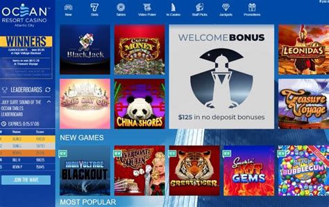 Ocean resort online casino bonus