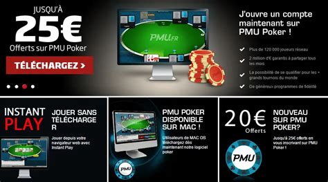 Site de poker en ligne avec bonus sans deposito