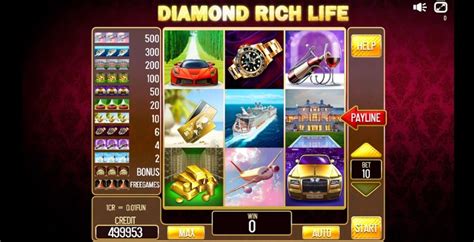 Slot Diamond Rich Life Pull Tabs