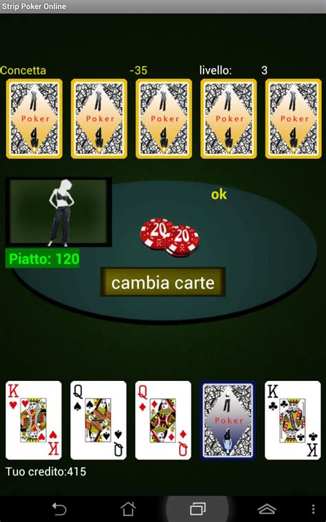 Strip poker gratis italiano download